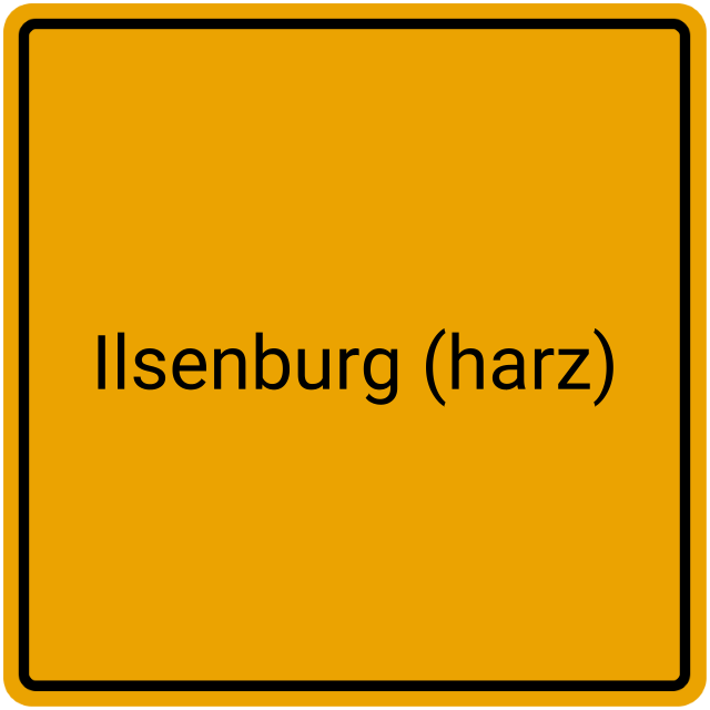 Meldebestätigung Ilsenburg (Harz)